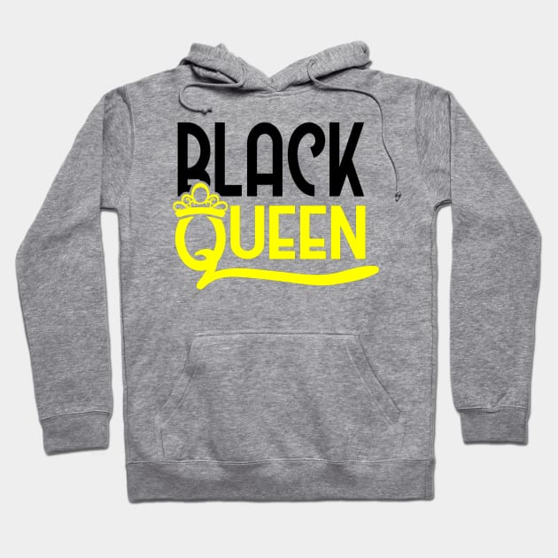 Black Queen Hoodie by My Tribe Apparel